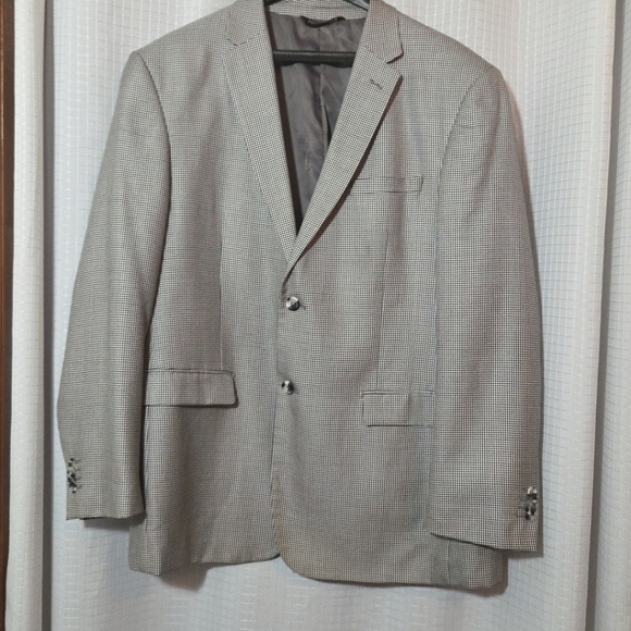 Pronto Uomo Other - ProntoModa Italia Lana Lux Silk Wool, Cashmere Jacket Blazer Suit Coat Mens 46R